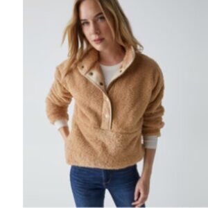 Michael stars Sherpa pullover - size small